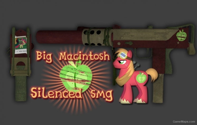 Big Macintosh silenced smg