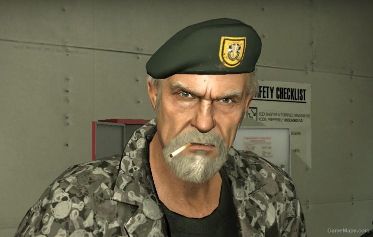 bill head with goatee L4D2