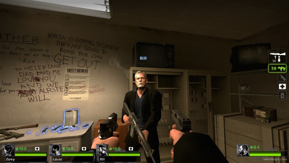 Bill in Nick's outfit remade