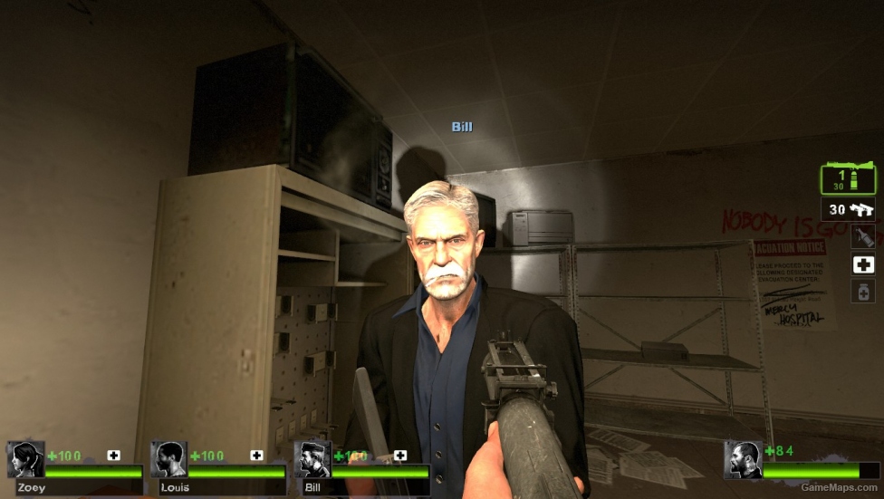 Bill in Nick's outfit remade