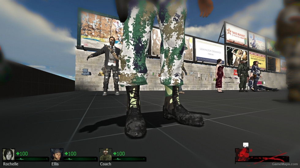 Bill reskin China PLA type 07 Camouflage
