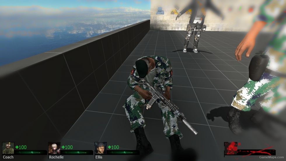 Bill reskin PLA type07 camo 2.0（body only）解放军07式迷彩