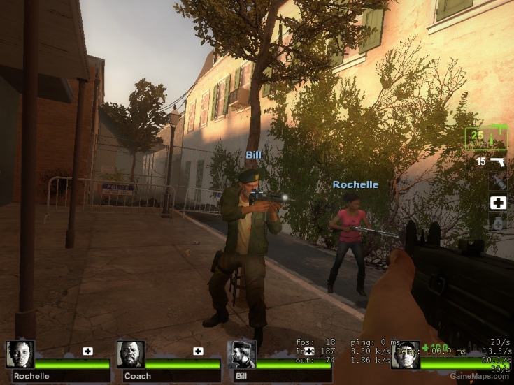 Bill replaces Nick (L4D2)