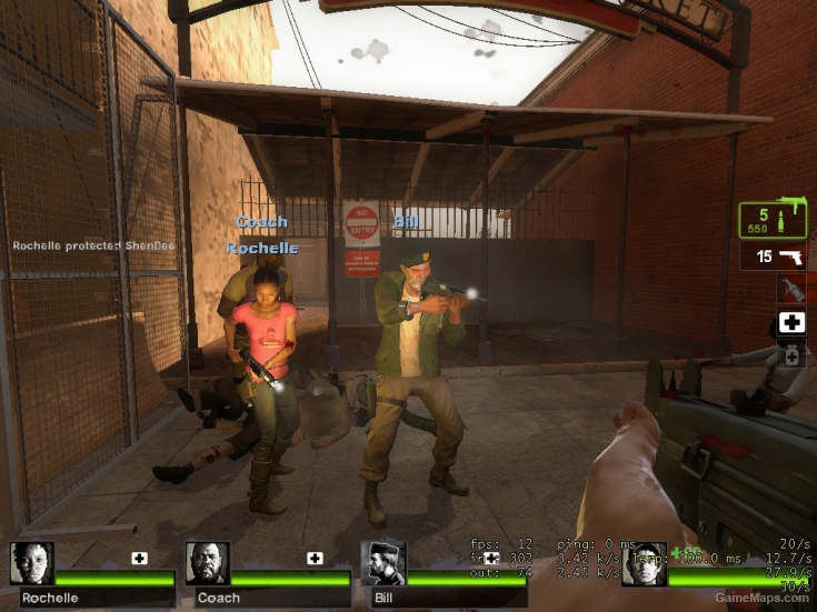 Bill replaces Nick (L4D2)
