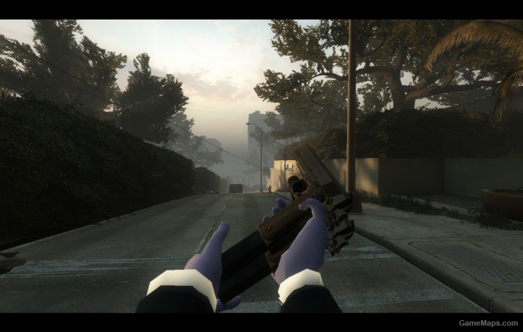Black 1911 Arbys pistol animations