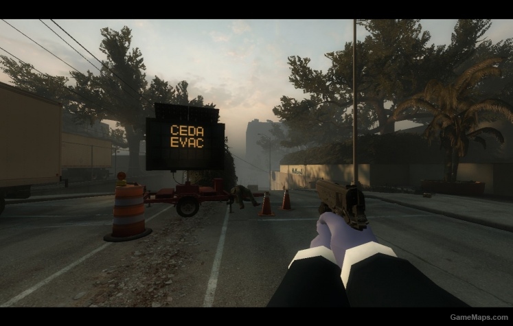 Black 1911 Arbys pistol animations