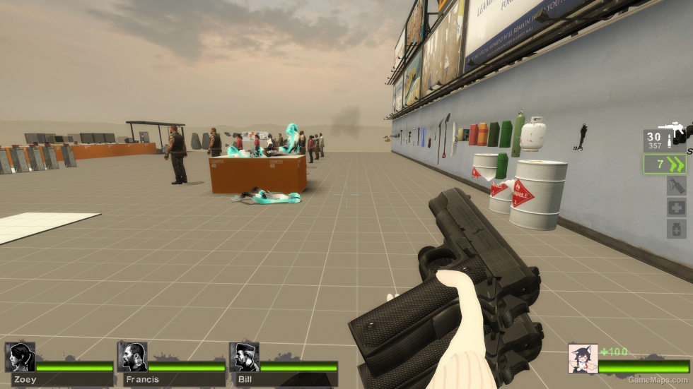 Black 1911 Arbys pistol animations (Pistol & Dual Pistol) [Sound fix Ver]