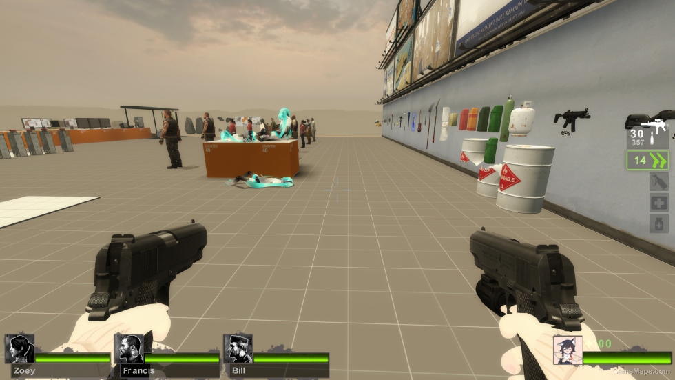 Black 1911 Arbys pistol animations (Pistol & Dual Pistol) [Sound fix Ver]