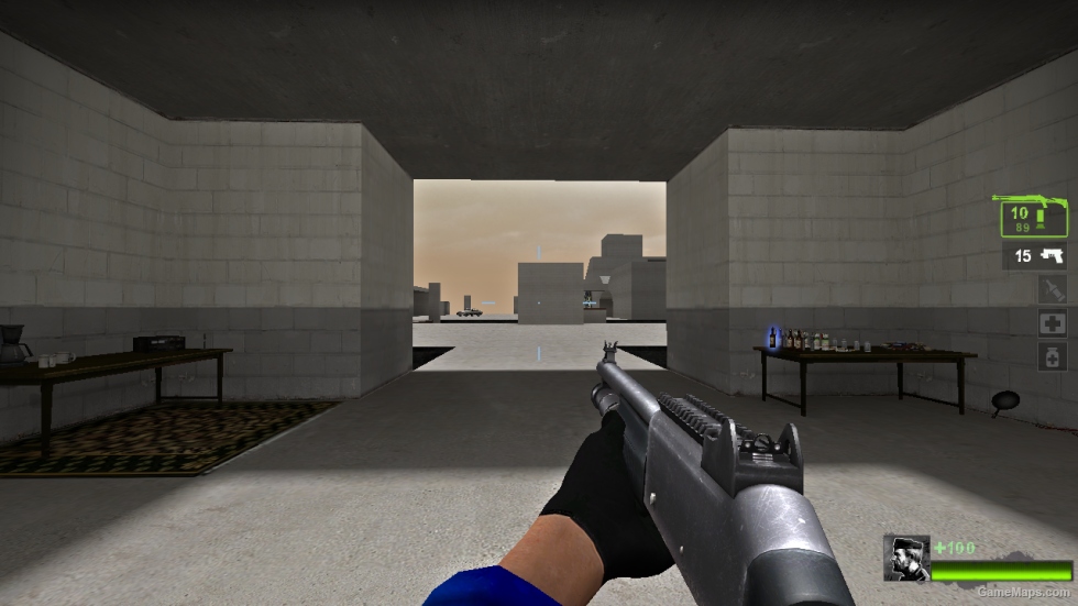 Black & Blue Bill Reskin w/ Black Gloves