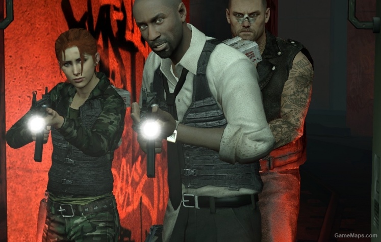 Black And White Tactical Lou Body