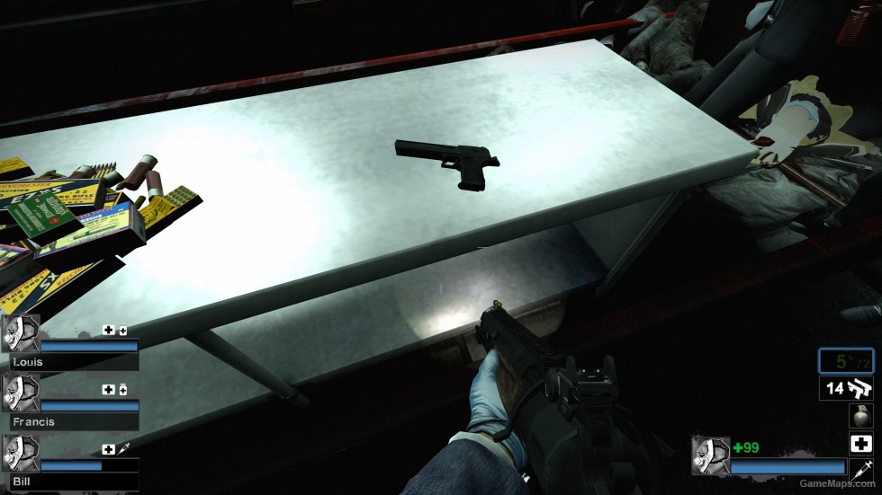 Black Dual Desert Eagles (Dual pistols)