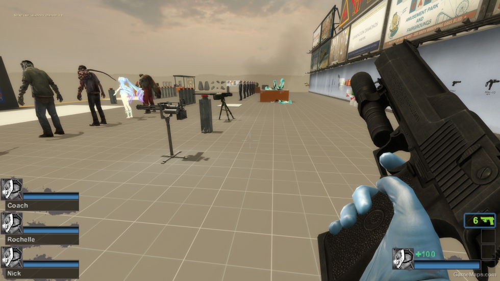 Black Dual Desert Eagles (Dual pistols)