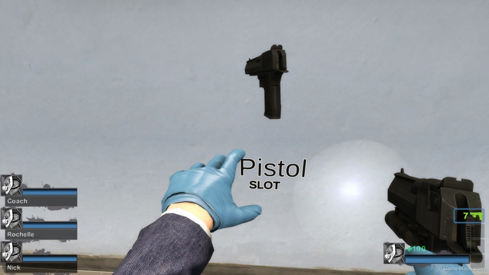 Black Dual Desert Eagles (Dual pistols)