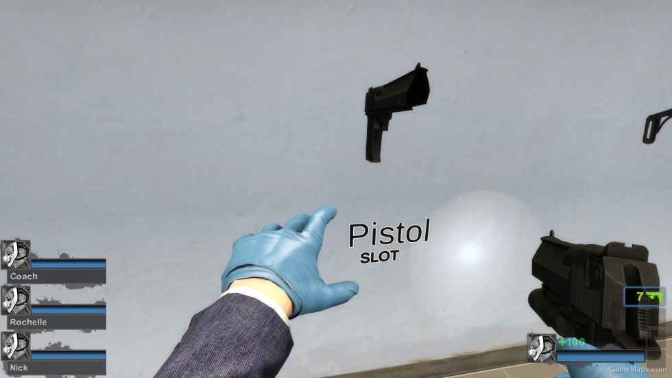 Black Dual Desert Eagles (Dual pistols)