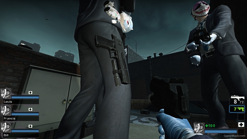 Black Dual Desert Eagles (Dual pistols)