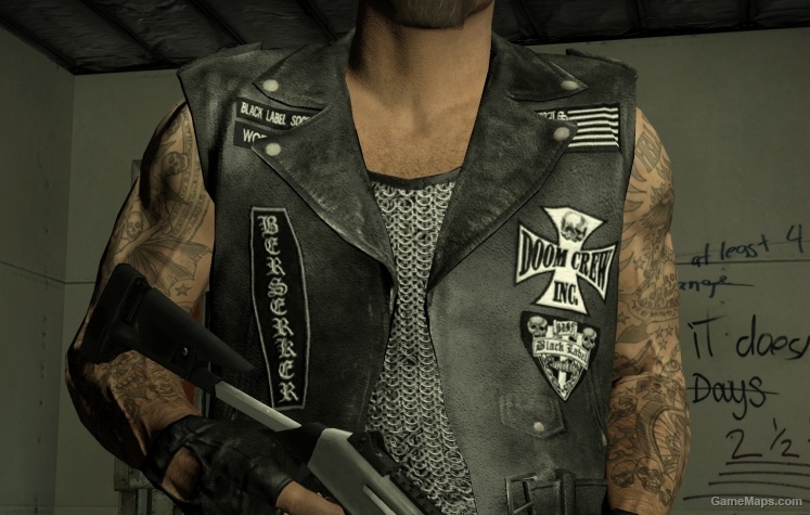 Black Label Society Leather Francis Body