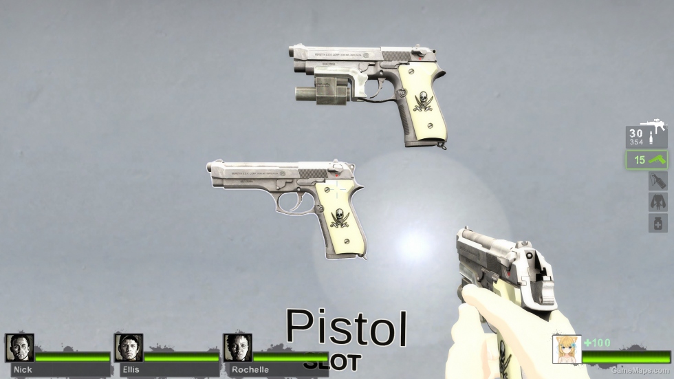 Black Lagoon Dual Berettas [pistols] [Sound fix Ver]