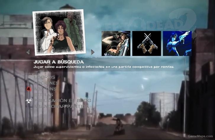 Black Lagoon Menu Icons