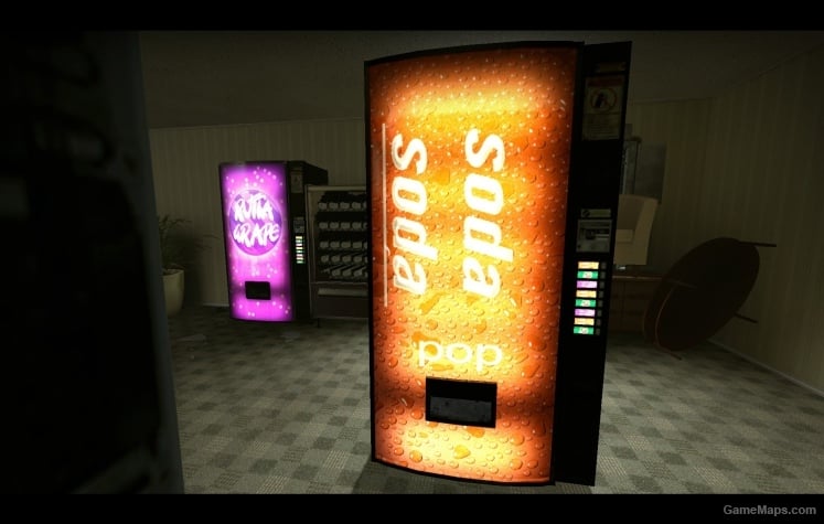 Black Mesa soda machine