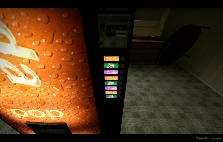 Black Mesa soda machine