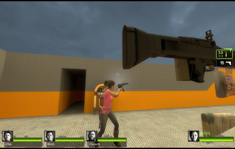 Black Op's MP5K Suppressed (SMG)