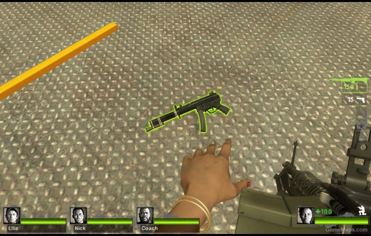 Black Op's MP5K Suppressed (SMG)