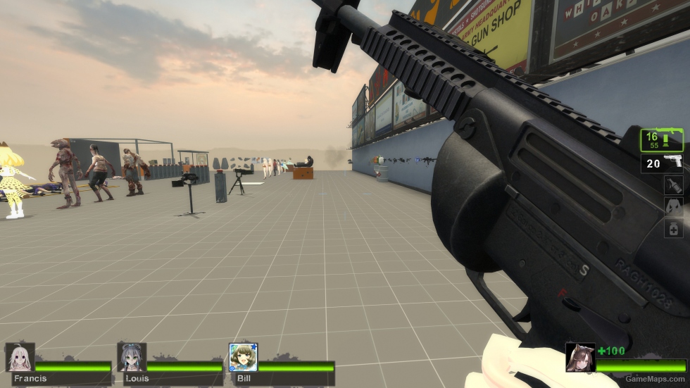 Black Ops II M1216 (Chrome shotgun)