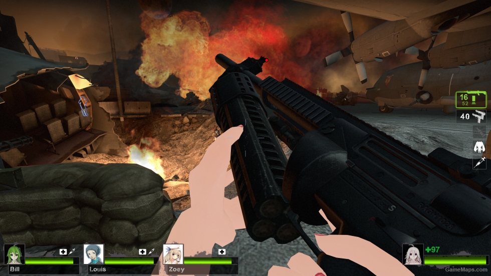 Black Ops II M1216 (Chrome shotgun)