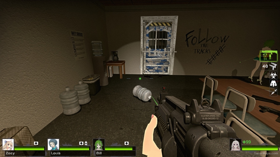 Black Ops II M1216 (Chrome shotgun)
