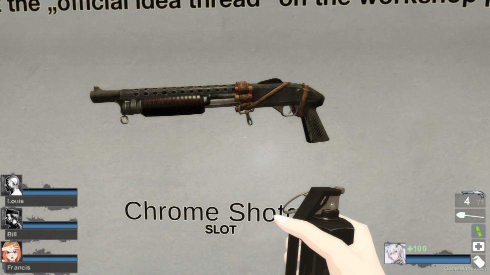 Black Ops Stakeout (Chrome Shotgun) [Sound fix Ver]