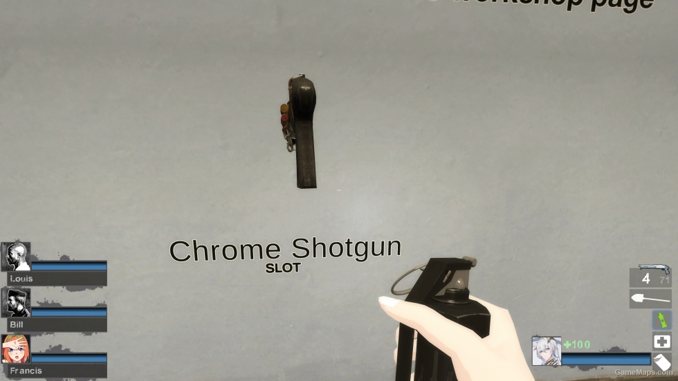 Black Ops Stakeout (Chrome Shotgun) [Sound fix Ver]