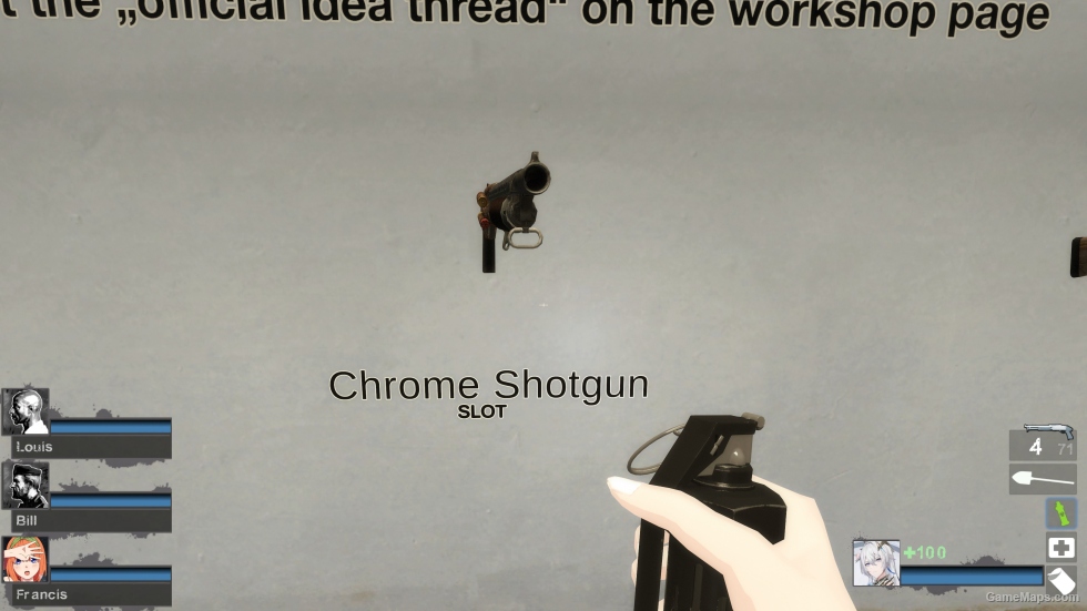 Black Ops Stakeout (Chrome Shotgun) [Sound fix Ver]