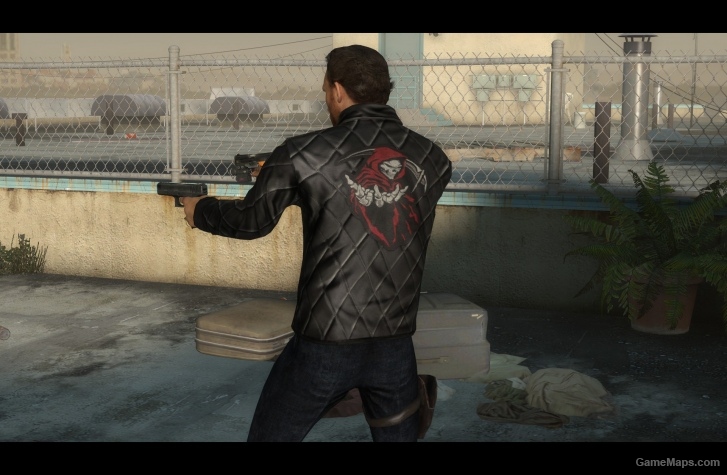 Black Padded Coat Nick Body