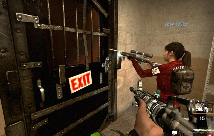 black Safe Room Door V2