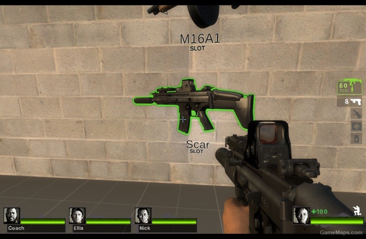 Black SCAR-L Mod