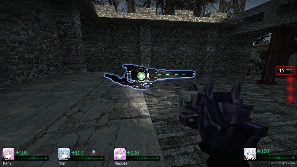 Black Sister Gun replace 50Cal