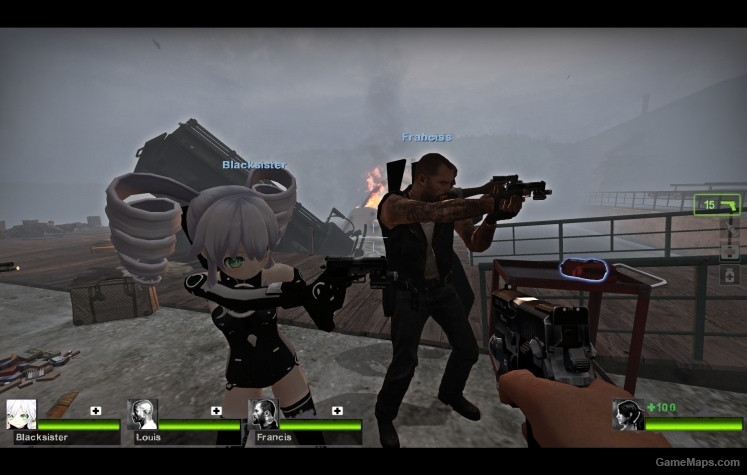 Blacksister Form 1 (Neptunia mk2)