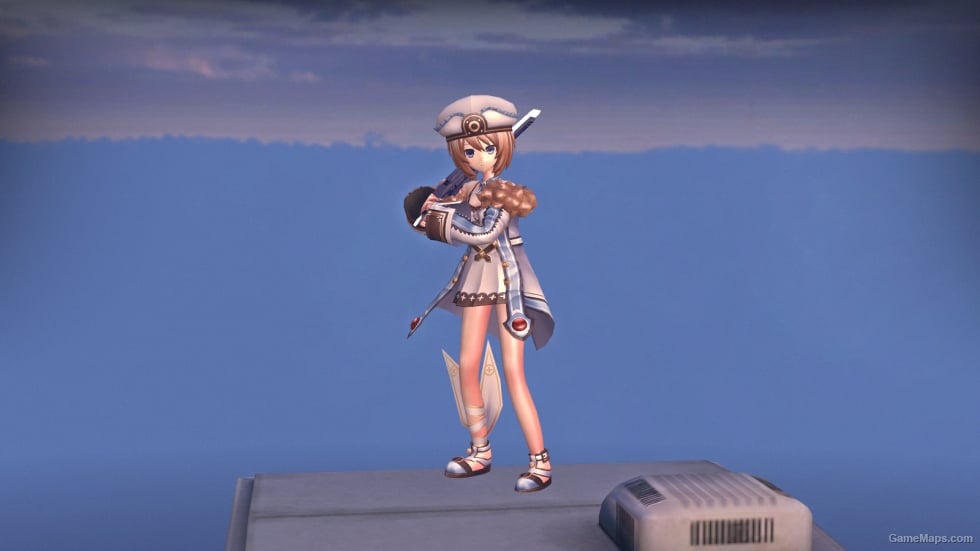 Blanc (Neptunia Re;Birth) - Blanc new version. Blanc (Neptunia Re;Birth)
