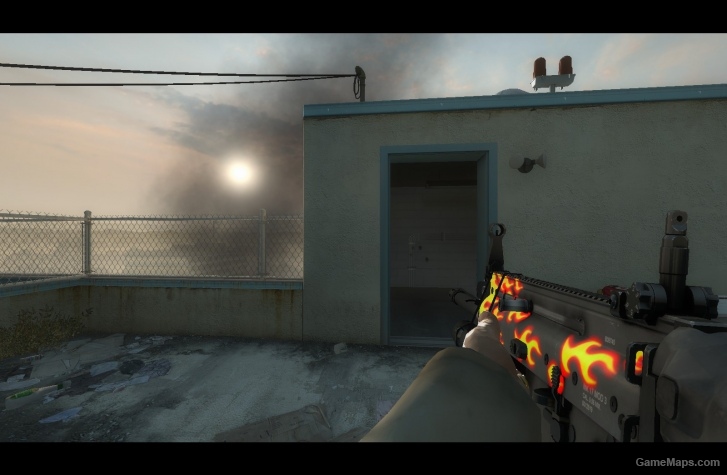 Blaze weapon camo skin pack