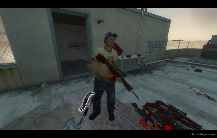Bloodproof weapon skin pack