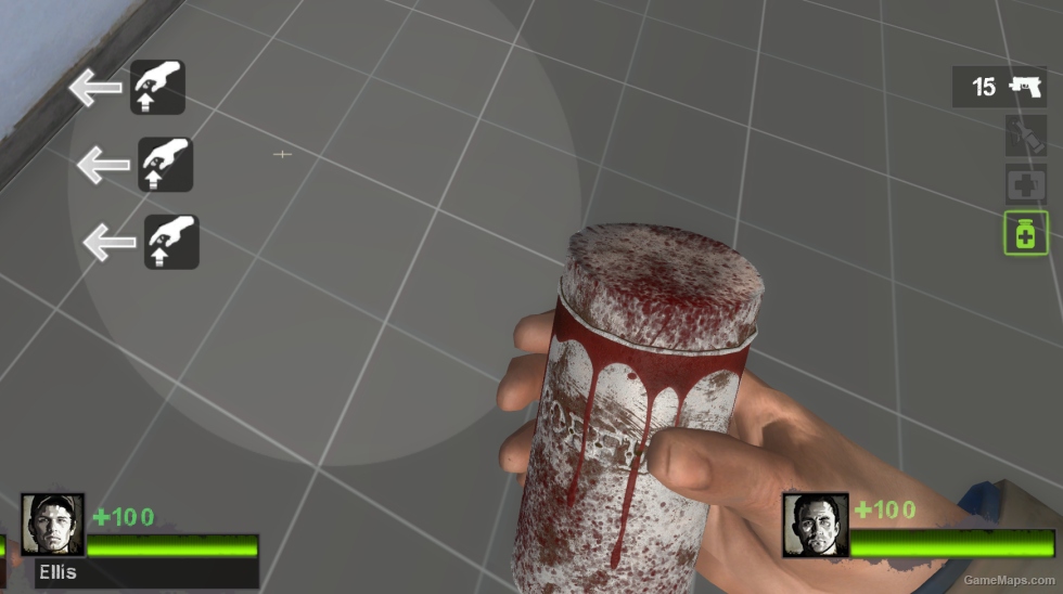 Bloody Coffee Can Pills White