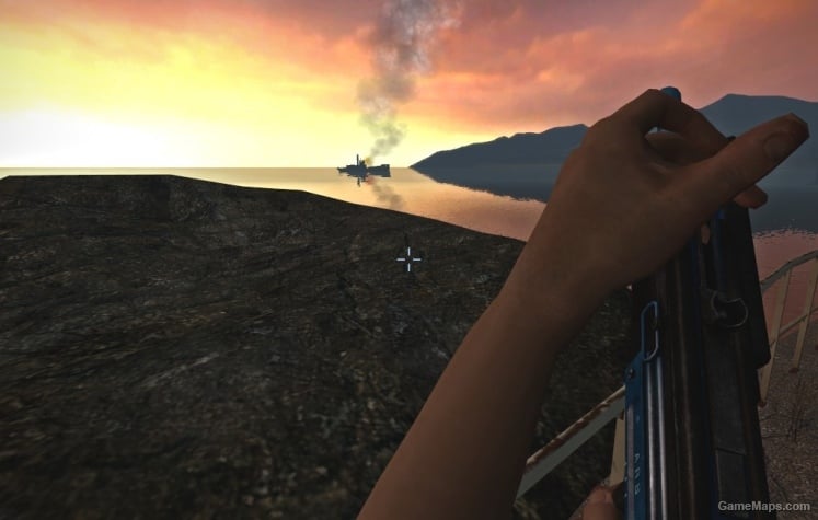 Blue and Black Tattered Uzi (Ported to L4D2)