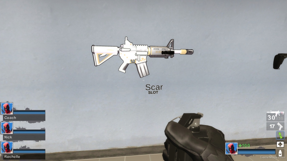 Blue Archive Shirasu Azusa SKIN M4A1 [Desert Rifle] [request]