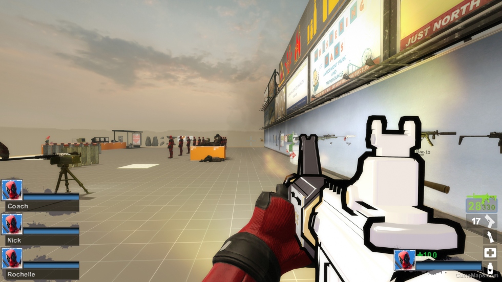Blue Archive Shirasu Azusa SKIN M4A1 [Desert Rifle] [request]