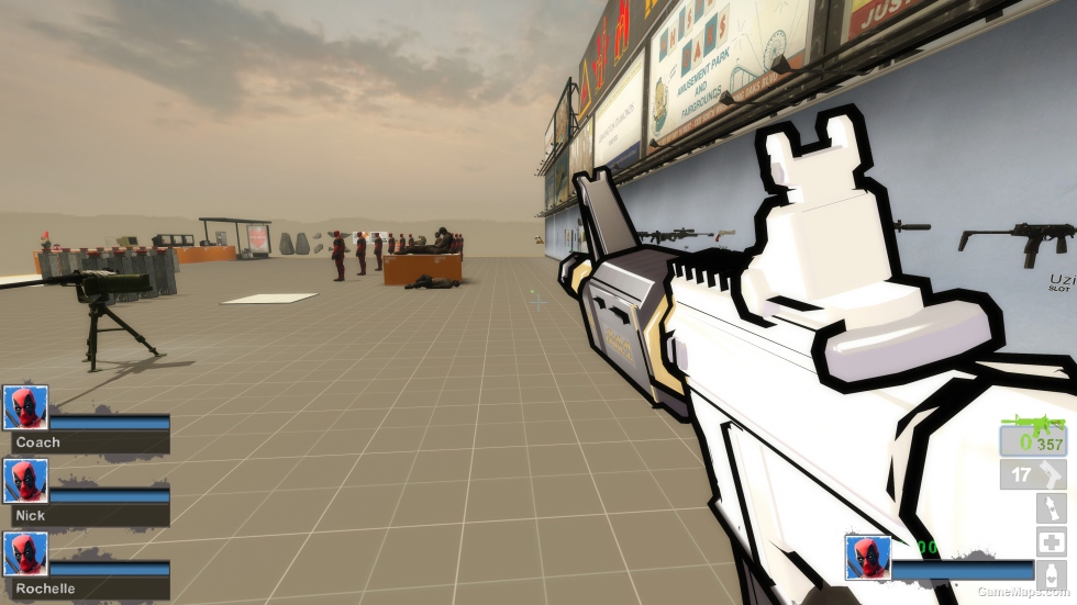 Blue Archive Shirasu Azusa SKIN M4A1 [Desert Rifle] [request]