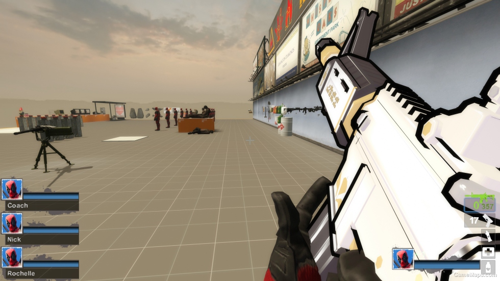 Blue Archive Shirasu Azusa SKIN M4A1 [Desert Rifle] [request]