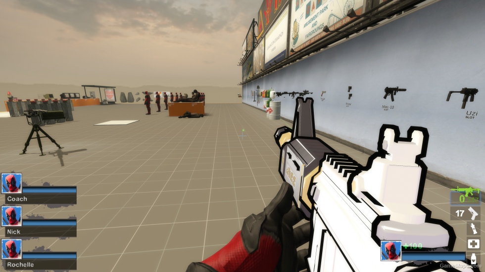Blue Archive Shirasu Azusa SKIN M4A1 [Desert Rifle] [request]