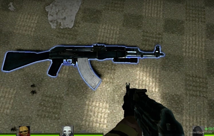 blue camo ak47