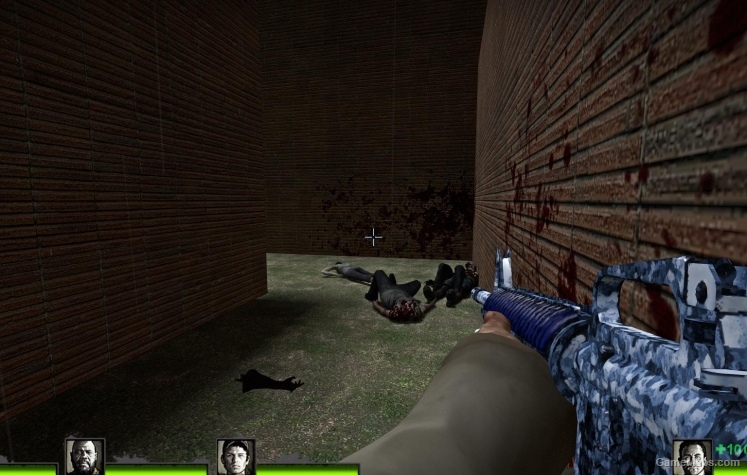 Blue Camo M16
