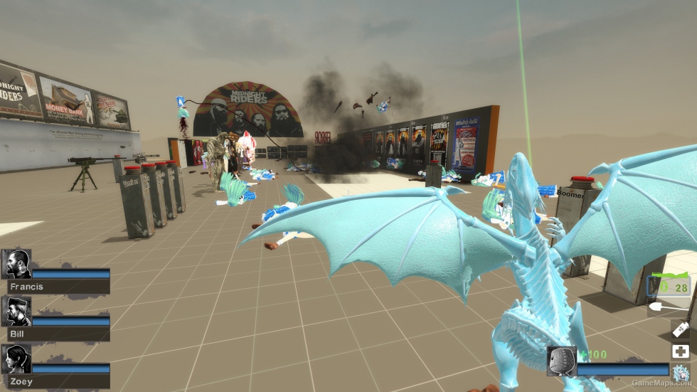 Blue Eyes White Dragon (Grenade Launcher) v3 [Sound fix Ver]